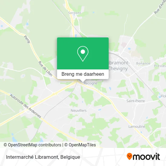 Intermarché Libramont kaart