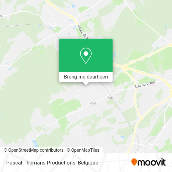 Pascal Themans Productions kaart