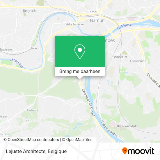 Lejuste Architecte kaart