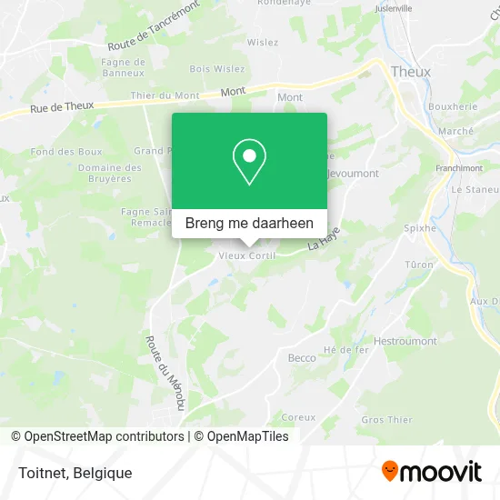 Toitnet kaart