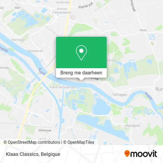 Klaas Classics kaart