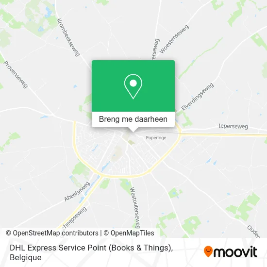 DHL Express Service Point (Books & Things) kaart