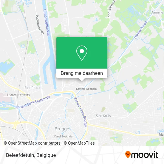 Beleefdetuin kaart