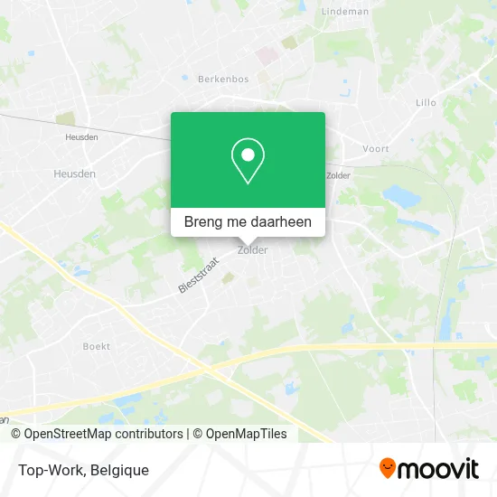 Top-Work kaart