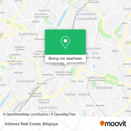 Address Real Estate kaart