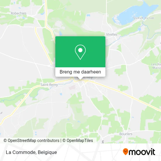 La Commode kaart