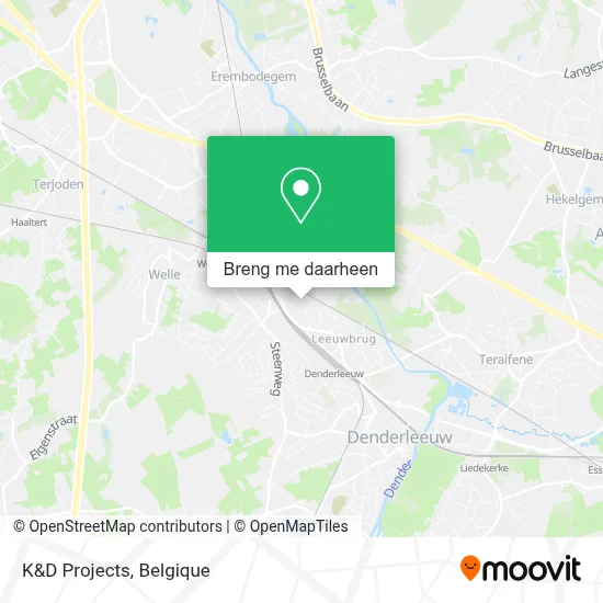 K&D Projects kaart