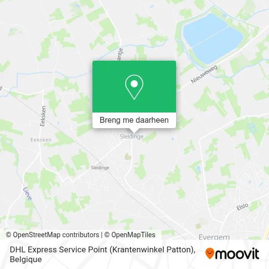 DHL Express Service Point (Krantenwinkel Patton) kaart