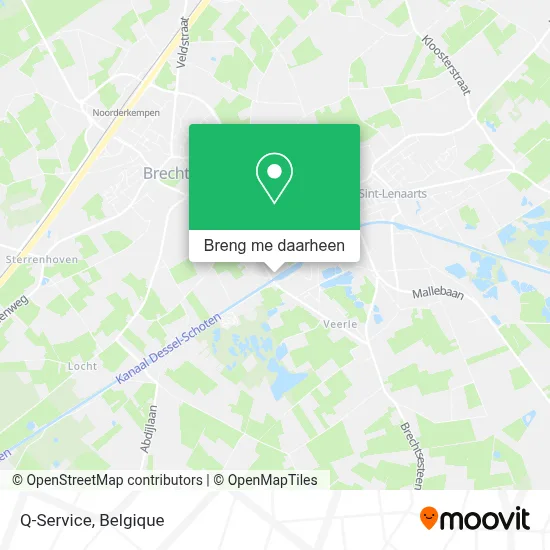 Q-Service kaart
