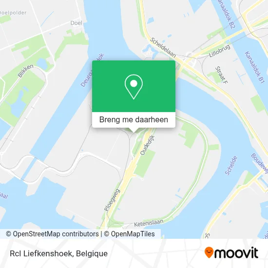 Rcl Liefkenshoek kaart