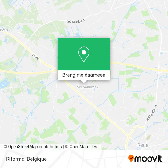 Riforma kaart