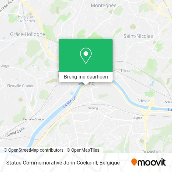 Statue Commémorative John Cockerill kaart