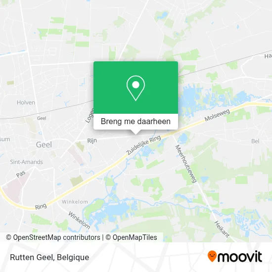 Rutten Geel kaart