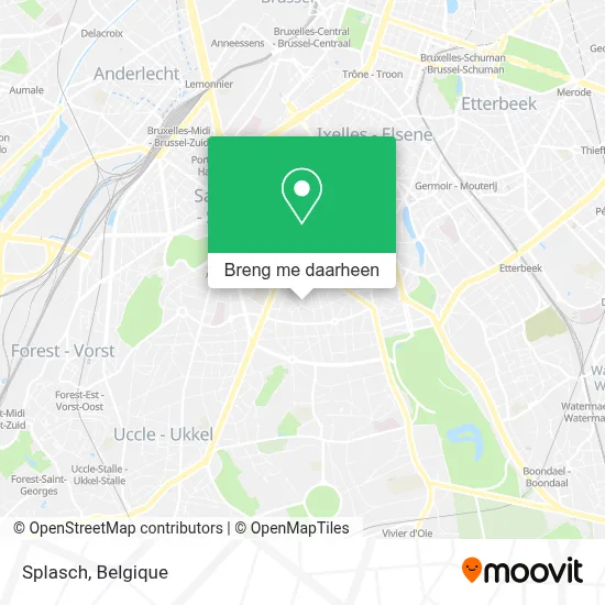 Splasch kaart