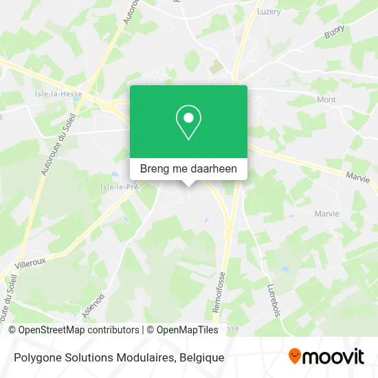 Polygone Solutions Modulaires kaart
