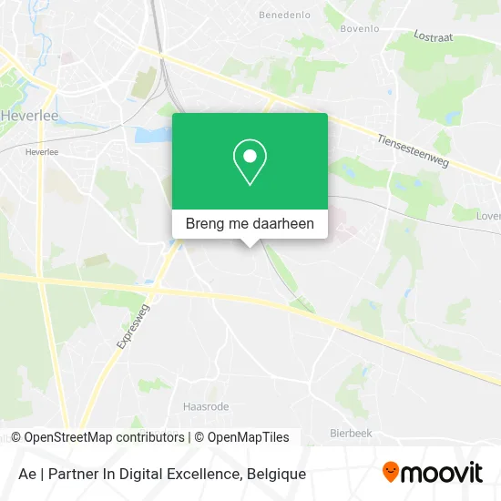 Ae | Partner In Digital Excellence kaart