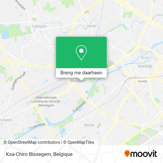 Ksa-Chiro Bissegem kaart
