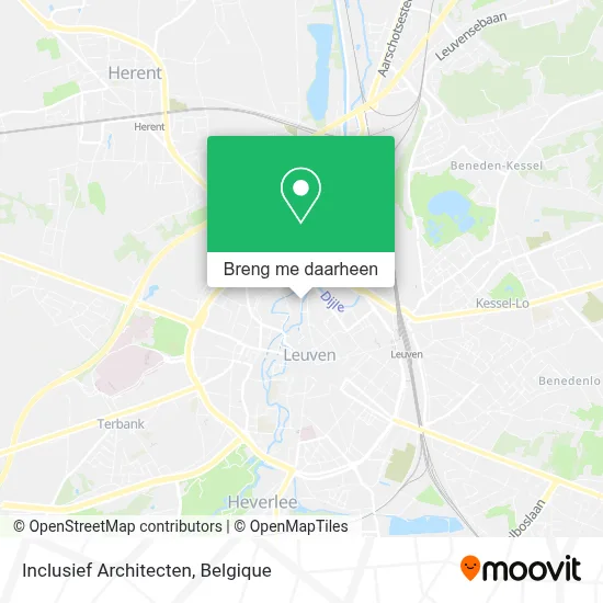 Inclusief Architecten kaart