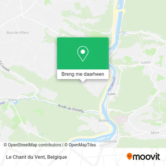 Le Chant du Vent kaart