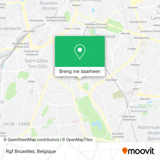 Rgf Bruxelles kaart