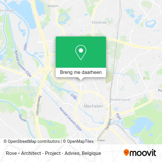 Rove • Architect - Project - Advies kaart