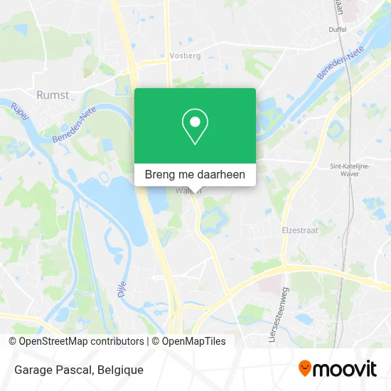 Garage Pascal kaart