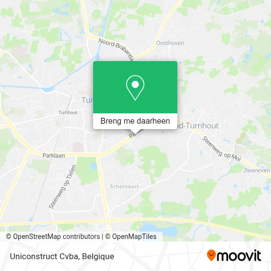 Uniconstruct Cvba kaart