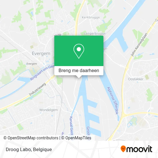 Droog Labo kaart