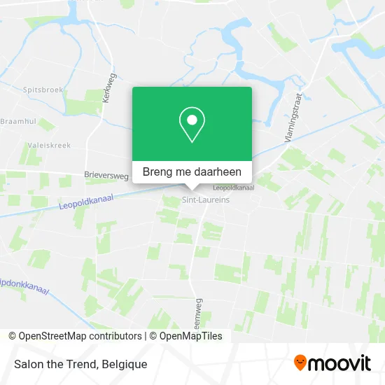 Salon the Trend kaart