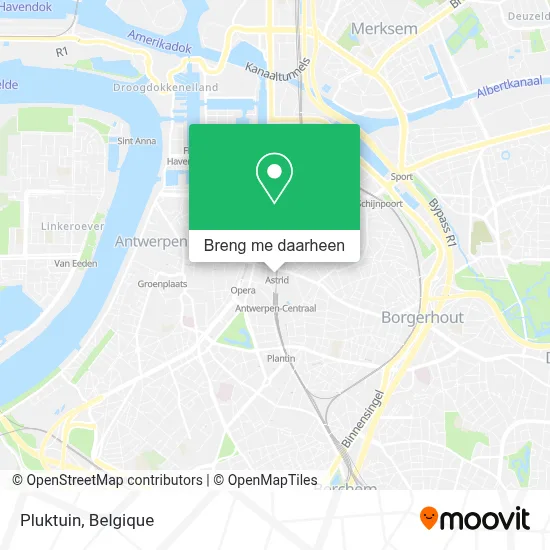 Pluktuin kaart