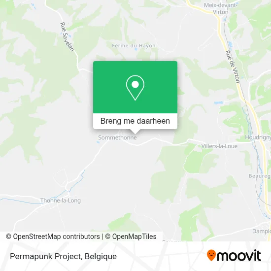 Permapunk Project kaart