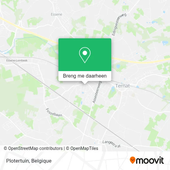 Plotertuin kaart