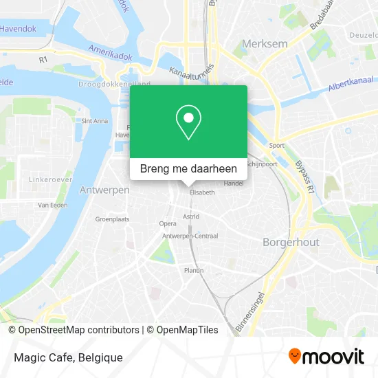 Magic Cafe kaart