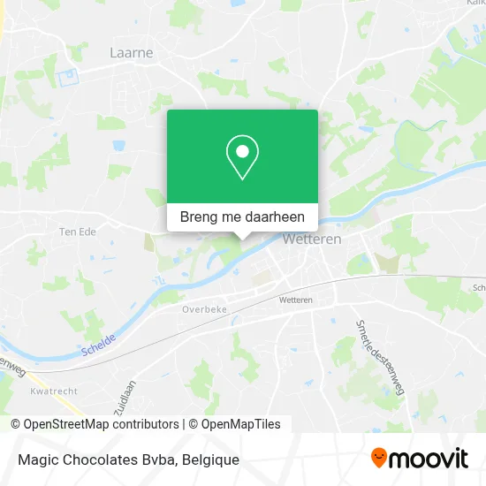 Magic Chocolates Bvba kaart