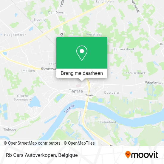 Rb Cars Autoverkopen kaart