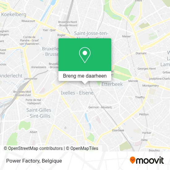 Power Factory kaart
