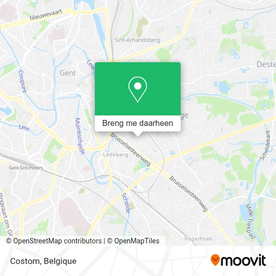 Costom kaart