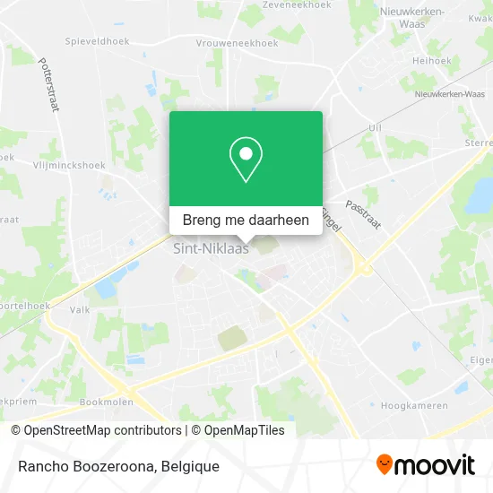 Rancho Boozeroona kaart