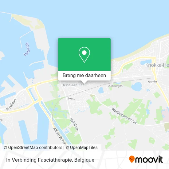 In Verbinding Fasciatherapie kaart