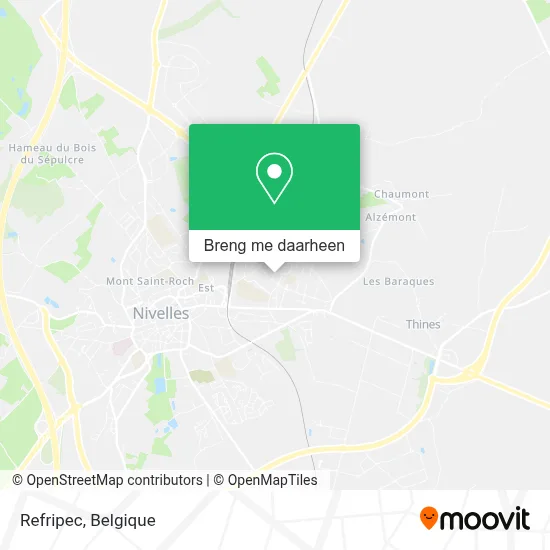Refripec kaart