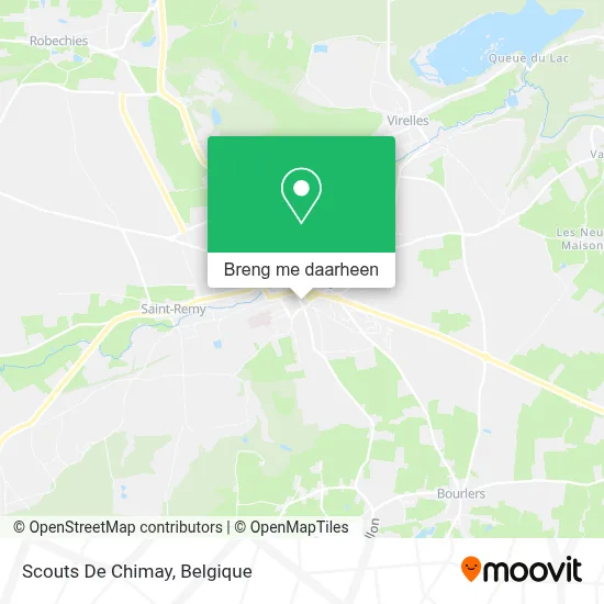 Scouts De Chimay kaart