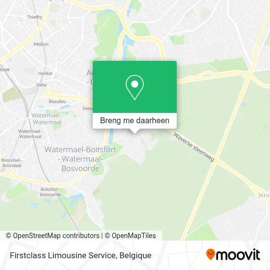 Firstclass Limousine Service kaart