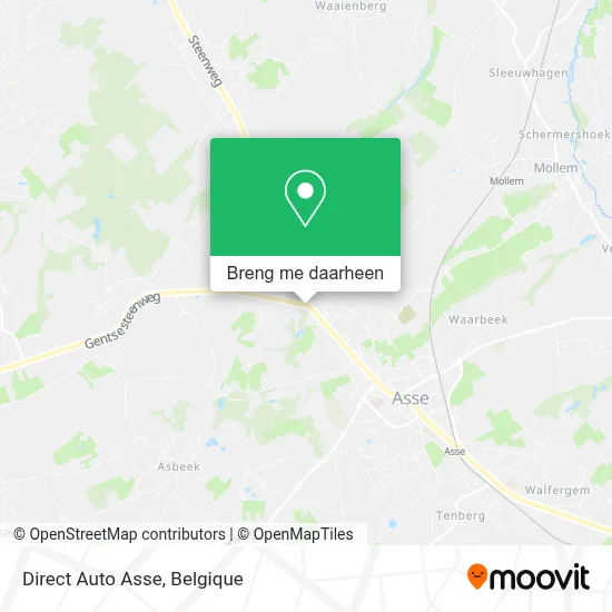 Direct Auto Asse kaart