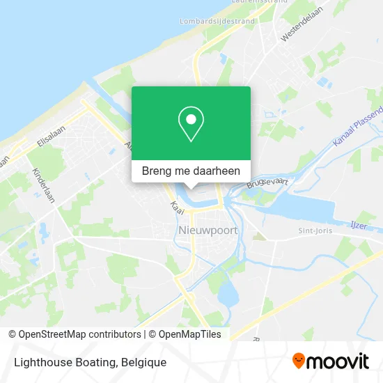 Lighthouse Boating kaart