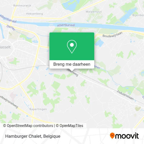 Hamburger Chalet kaart