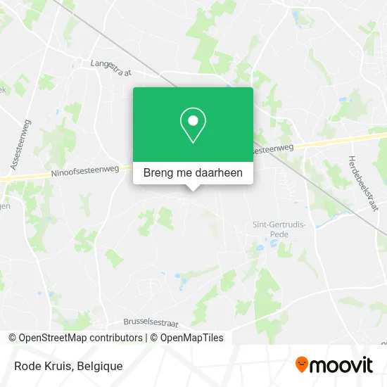 Rode Kruis kaart
