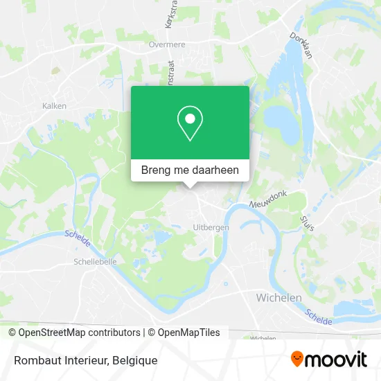 Rombaut Interieur kaart