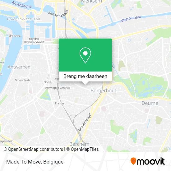 Made To Move kaart