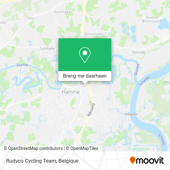 Rudyco Cycling Team kaart