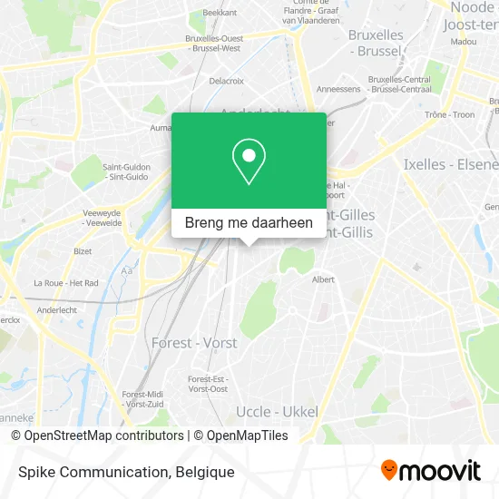 Spike Communication kaart